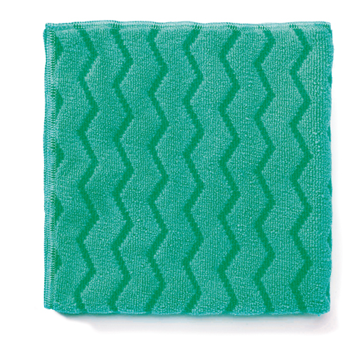 Chiffon de nettoyage Hygen, Microfibre, Vert Cintas