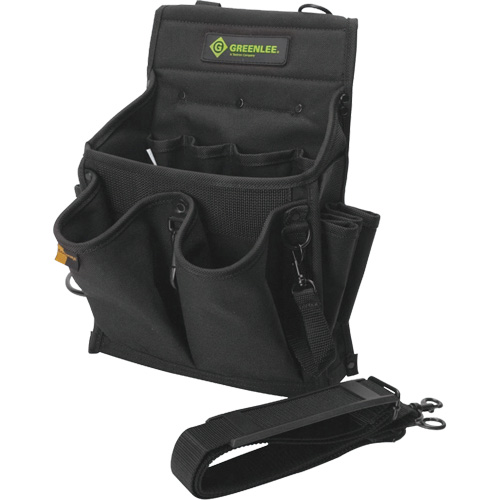 Tool Bag, Nylon, 20 Pockets, Black Cintas