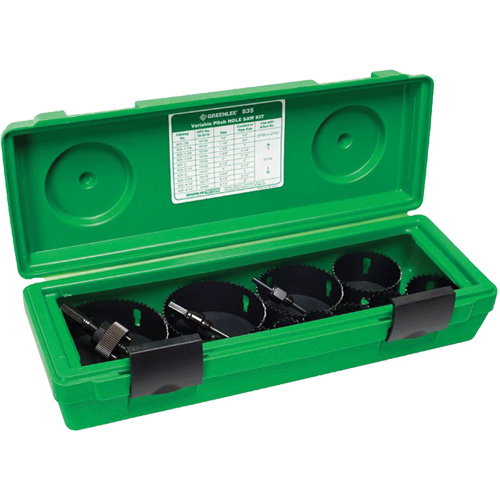 Trousse de scies-cloches bim&eacute;talliques, 13 morceaux Cintas