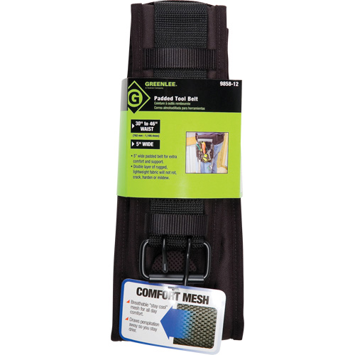 Ceinture porte-outils, Cuir, Noir Cintas