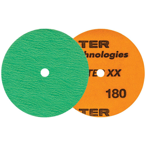 Quick-Step XX Sanding Disc, 4-1/2" Dia., 180 Grit, Ceramic Cintas