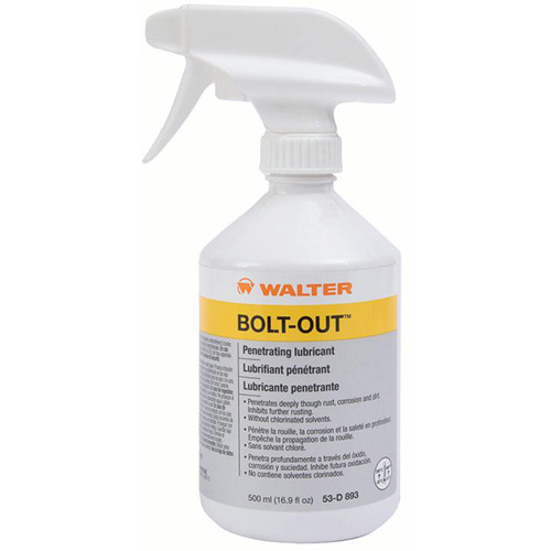 Empty Refillable Trigger Sprayer for BOLT-OUT, Round, 500 ml, Plastic Cintas
