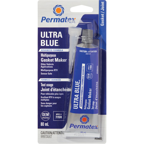 Ultra Blue&reg; Gasket Maker, 80 ml, Tube, Blue Cintas