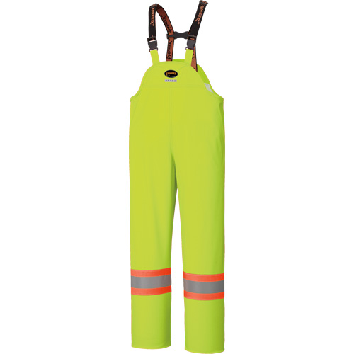 5895 Salopette FR imperm&eacute;able haute visibilit&eacute;, 2T-Grand, Jaune lime haute visibilit&eacute; Cintas