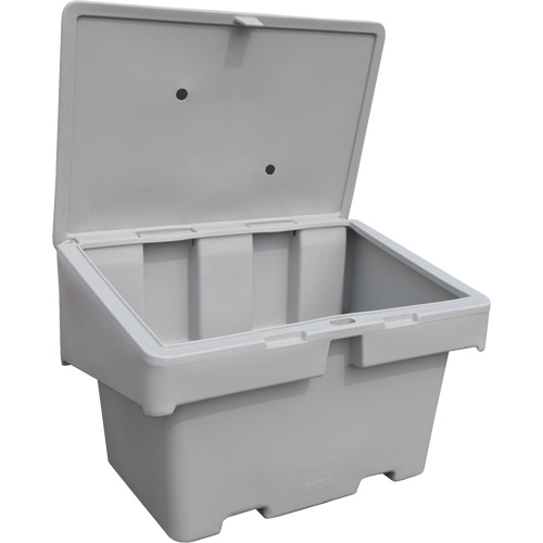 Contenants pour sel & sable SOS, 48" x 33" x 34", 18,5 pi³, Gris Cintas