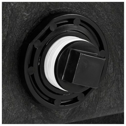 R&eacute;servoir de stockage, 31" p x 53" la x 25-1/8" h, Capacit&eacute; 800 lb, Noir Cintas