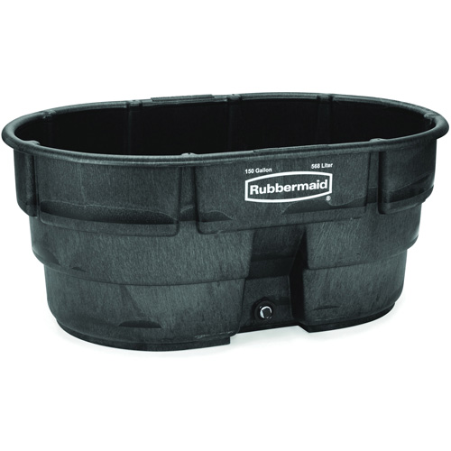 R&eacute;servoir de stockage, 39" p x 58" la x 25" h, Capacit&eacute; 1200 lb, Noir Cintas