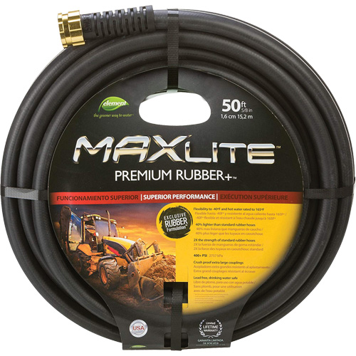 Commercial Duty Hoses, Rubber, 5/8" dia. x 50' Cintas
