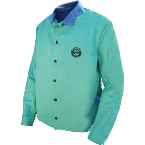 Veste de soudage Gander Brand Banox FR, Coton, 3T-Grand, Vert Cintas