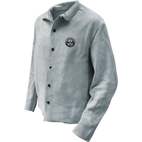 Veste de soudeur, Cuir, 2T-Grand, Gris Cintas
