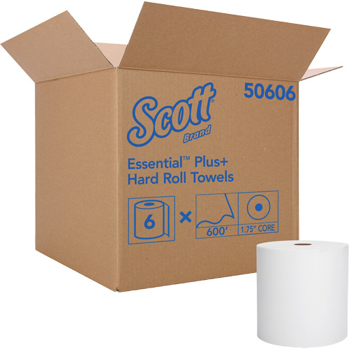 Essuie-mains &agrave; enroulement serr&eacute; Kleenex, 1 pli, Standard, 600' lo Cintas