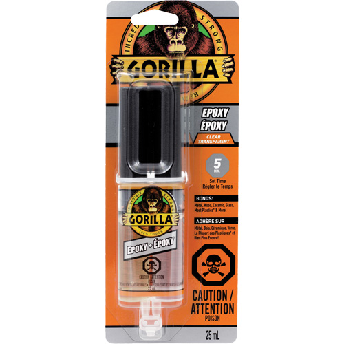 Epoxy, Two-Part, Dual Cartridge, 0.85 oz., Clear Cintas
