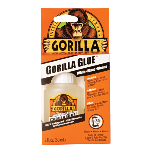 Colle, 2 oz, Bouteille pressable, Blanc Cintas