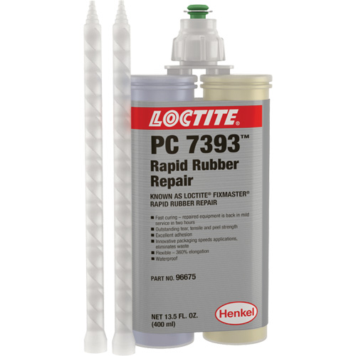 Agent de r&eacute;paration rapide du caoutchouc 7393, 400 ml, Cartouche Cintas