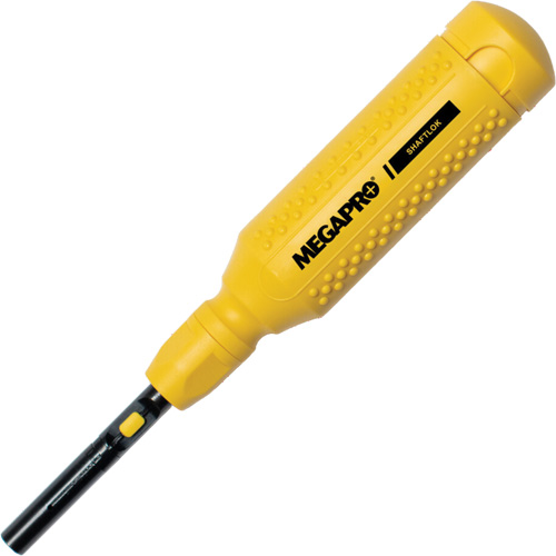 Original SHAFTLOK 15-in-1 Multi-Bit Screwdriver, 8-37/50" L, Textured Handle Cintas