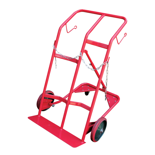 Chariot pour bouteilles, Roues Caoutchouc moul&eacute;, Base de 25-1/2"la x 7"lo, 350 lb Cintas
