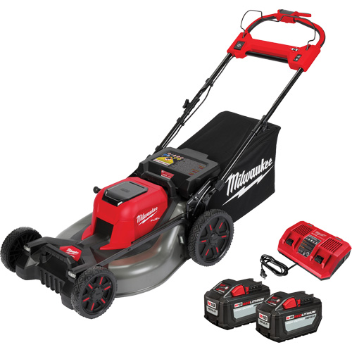 Ensemble de tondeuse sans fil autopropuls&eacute;e &agrave; double pile M18 Fuel, Pouss&eacute;e automatique, &agrave; pile, Largeur de coupe 21" Cintas