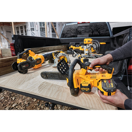 MAX* Cordless Chainsaw Kit, 12", Battery Powered, 20 V Cintas