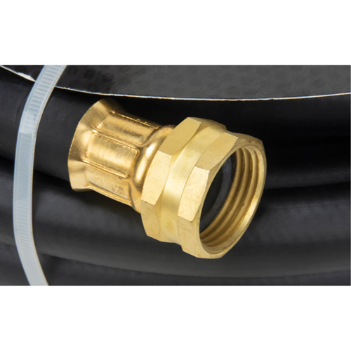 Tuyau en caoutchouc de calibre entrepreneur, Caoutchouc, 5/8" dia x 25' Cintas