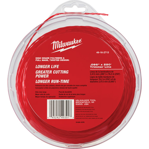 0.095" x 250' Trimmer Line Cintas