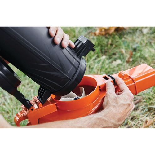 Souffleur/aspirateur/broyeur de feuilles, Vitesse d'air 210 mi/h, &eacute;lectrique Cintas