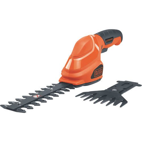 2-in-1 Garden Shear/Shrubber, Battery Powered, 3.6 V, 4"/6" Cutting Width Cintas