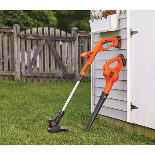 Max* String Trimmer/Edger & Hard Surface Sweeper Combo Kit, 10", Battery Powered, 20 V Cintas