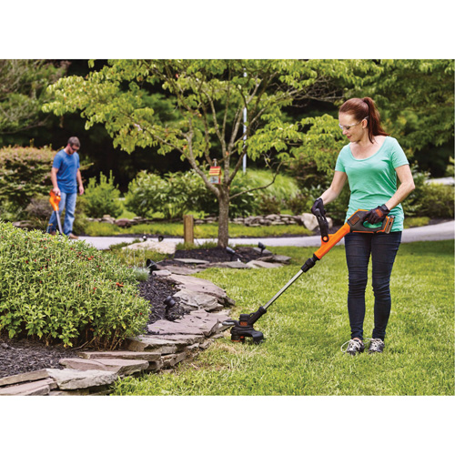 Max* Cordless 2-Speed String Trimmer/Edger Kit, 12", Battery Powered, 20 V Cintas