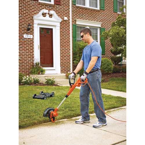 3-in-1 Compact Mower, Push Walk-Behind, Electric, 12" Cutting Width Cintas