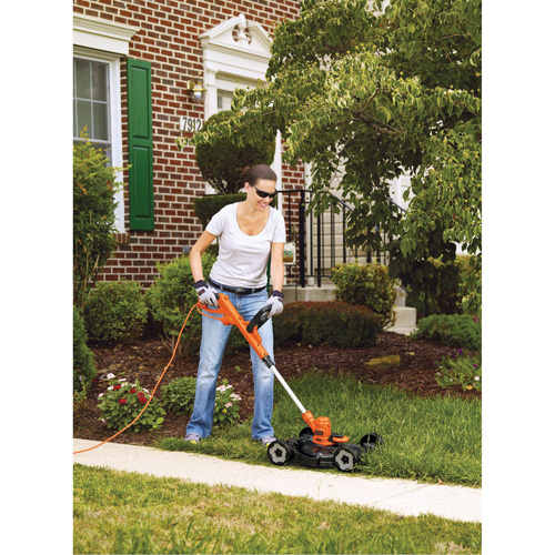 3-in-1 Compact Mower, Push Walk-Behind, Electric, 12" Cutting Width Cintas