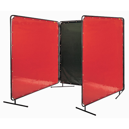 Welding Screen and Frame, Green, 6' x 6' Cintas