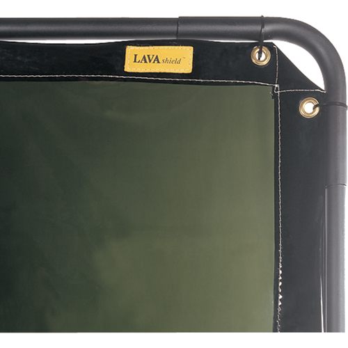 Welding Screen and Frame, Green, 6' x 6' Cintas