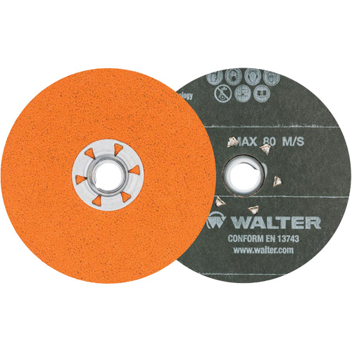 Coolcut XX Sanding Disc, 4-1/2" Dia., 60 Grit, Ceramic Cintas