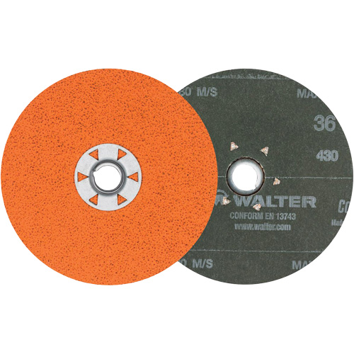 Disque de sablage Coolcut XX, 5" dia., Grain 36, C&eacute;ramique Cintas