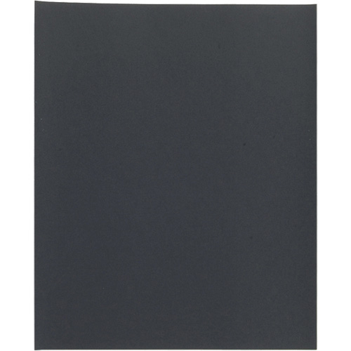 Feuille de ponçage imperm&eacute;able Black Ice, 9" x 11", Grain 600, Oxyde d'aluminium Cintas