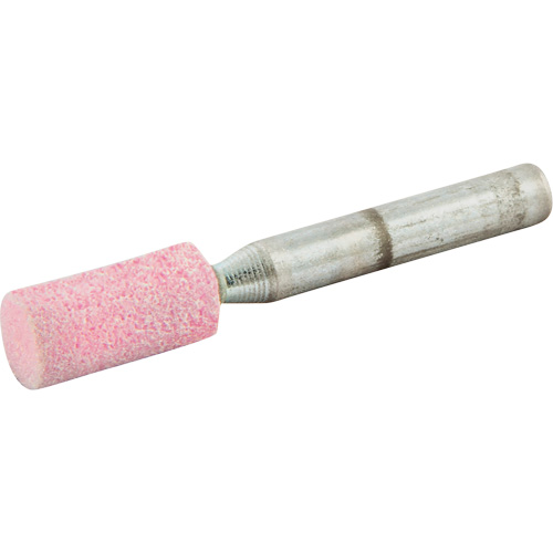 Meule mont&eacute;e vitrifi&eacute;e, W177, Oxyde d'aluminium, 3/8" dia., 3/4" lo, 80 Grain Cintas
