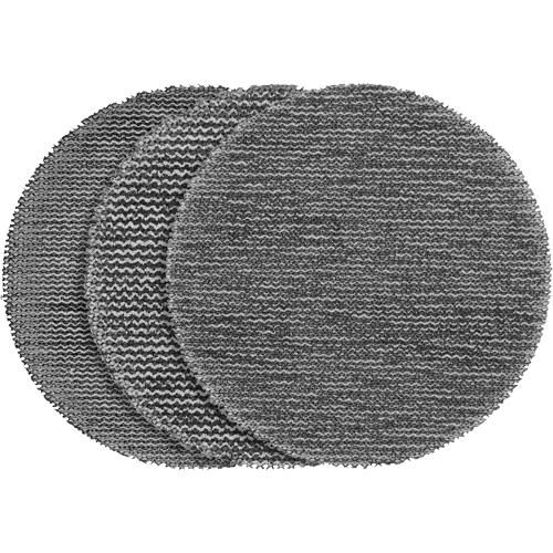Disques de ponçage avec maille antid&eacute;chirure PowerGrid, dia 3", Grain Assorti, Oxyde d'aluminium Cintas
