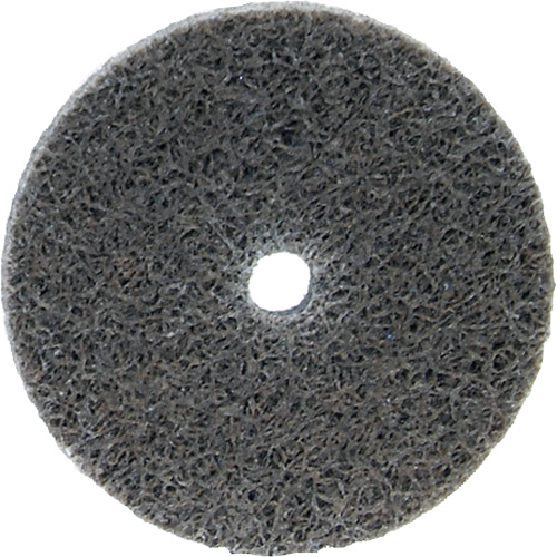 Disque unifi&eacute; non tiss&eacute; Bear-Tex, 3" x 1/4", Arbre de 1/4", Grain de Fin, Oxyde d'aluminium Cintas