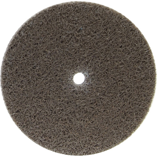 Disque unifi&eacute; non tiss&eacute; Bear-Tex, 3" x 1/4", Arbre de 1/4", Grain de Moyen, Oxyde d'aluminium Cintas