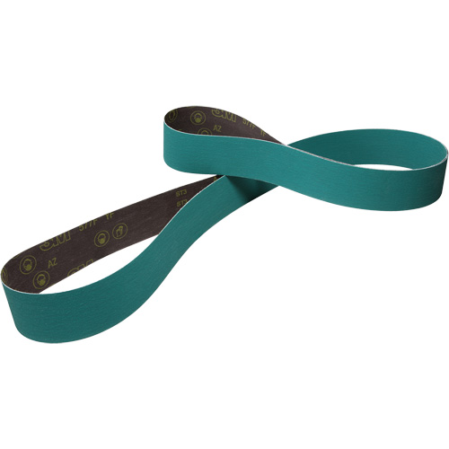 Cloth Sanding Belt, 3/4" W x 18" L, Zirconia Alumina, 40 Grit Cintas