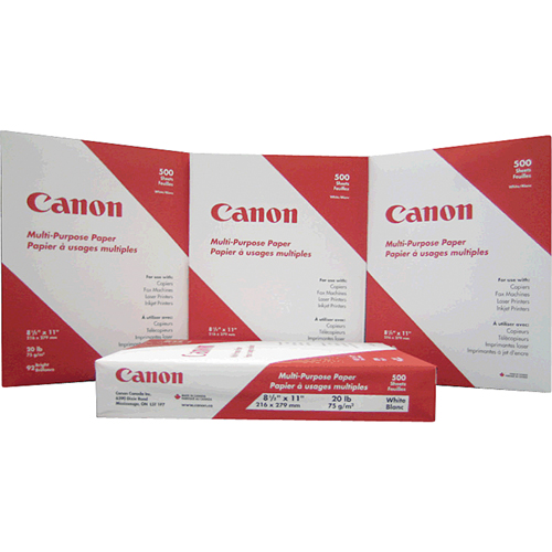 Multi Purpose Copy Paper, 8-1/2" x 11", 20 lbs., White Cintas