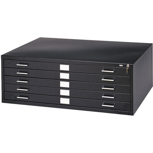 Classeurs en acier pour plans, 5 Tiroirs, 46-3/8" la x 35-3/8" p x 16-1/2" h Cintas