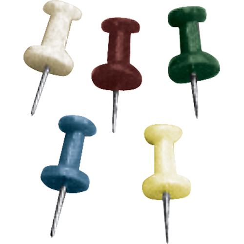 Corkboard Accessories - Push pins Cintas