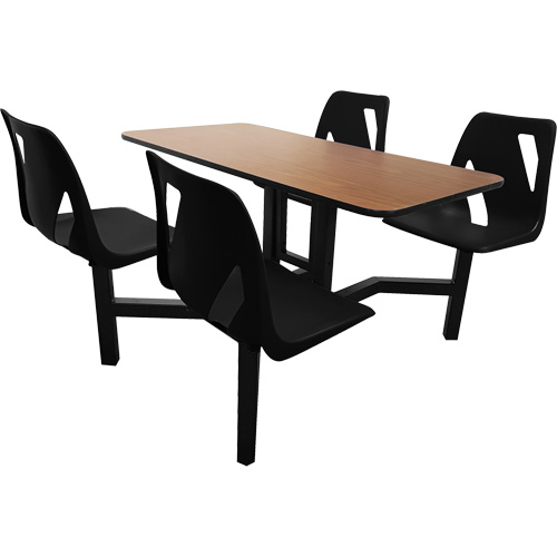 Four Seat Floor Cluster Seating Cintas