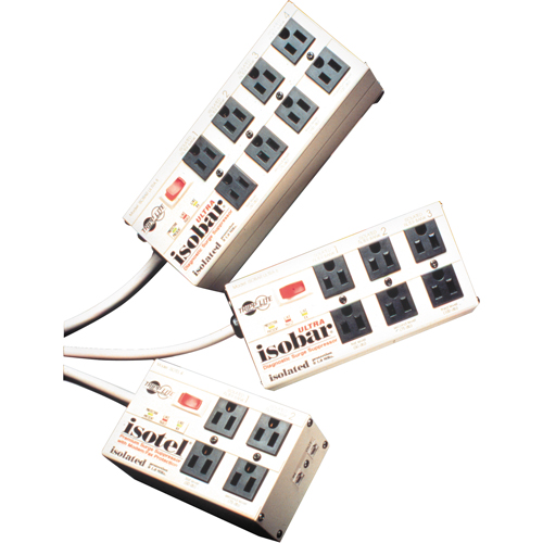 Isobar&reg; Premium Surge Suppressors, 4 Outlets, 3330 J, 1440 W, 6' Cord Cintas