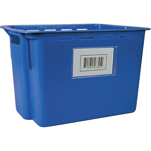 Porte-&eacute;tiquettes Bin Buddy, Autocollant, 1" lo x 3" la Cintas