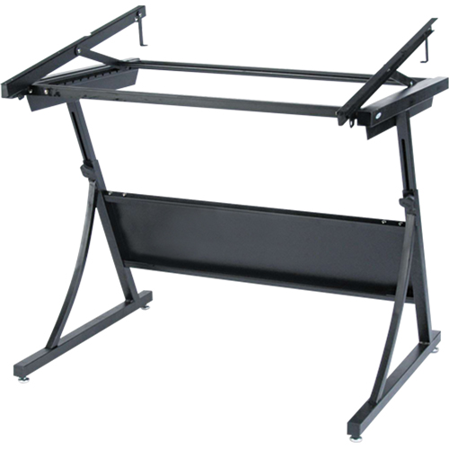 PlanMaster Height-Adjustable Drafting Table, 43" W x 29-1/2" - 37-1/2" H, Black Cintas