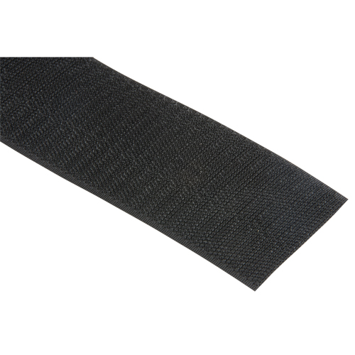 Fastener Strip, Hook, 50 yds x 2", Sew-On, Black Cintas