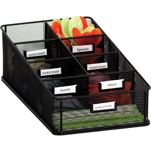 Organisateur Onyx en boîte &agrave; condiments Cintas