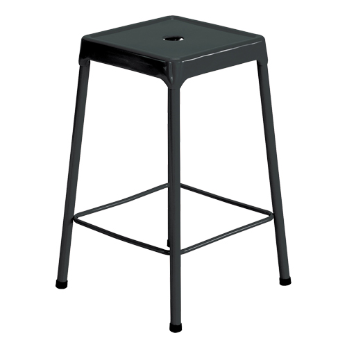 Tabouret en acier pour comptoir Safco, Stationnaire, Fixe Hauteur, Capacit&eacute; 250 lb Cintas